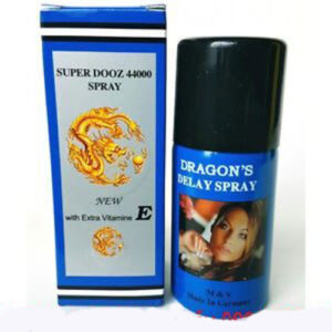 Xịt Chống Xuất Tinh Sớm, Chơi Lâu, Tăng Kích Cỡ SUPER DOOZ 44000 Dragon’s delay spray (Chai Xanh)