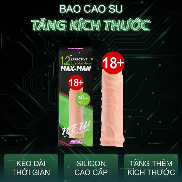 BAO CAO SU ĐÔN DÊN 3 PHÂN MỀM MỊN NHƯ THẬT MAXMAN (hộp xanh)