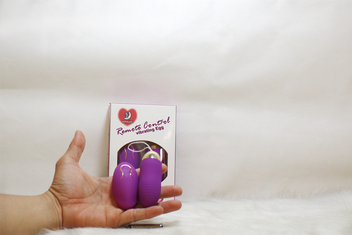 Trứng Rung Cực Mạnh Với Trứng Rung Vibrating EGG 12 Chế Độ Điều Khiển Từ Xa - 3096