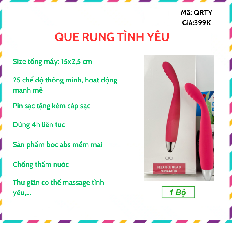 Que Rung Tình Yêu Cao Cấp – Mã QRTY