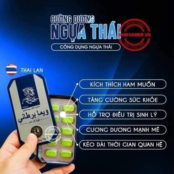 Thảo Dược Cường Dương Ngựa Thái Chính Hãng