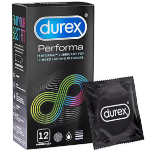 Hộp Bao Cao Su Durex Performa Kéo Dài Hộp Đen 12 Cái Cao Cấp Giá Rẻ Chính Hãng