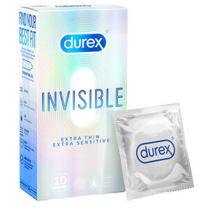 Hộp Bao Cao Su Durex Invisible 12 Cái Chính Hãng