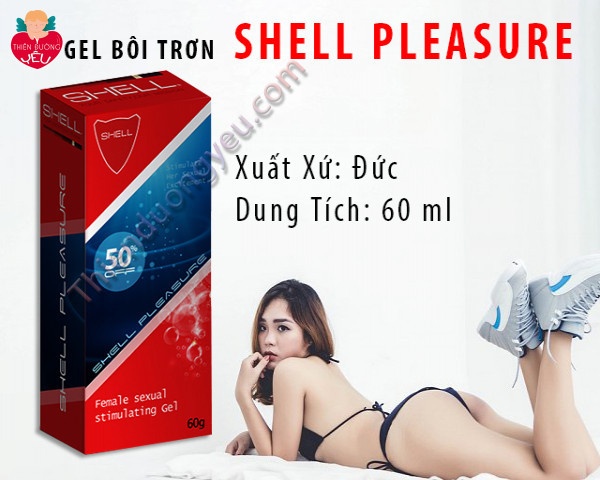 Gel Tăng Khoái Cảm Nữ Shell Pleasure Cao Cấp Chính Hãng