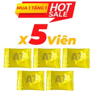 KẸO NGẬM CƯỜNG DƯƠNG ALPHA SEVEN A7 Lẻ 5 Viên Chính Hãng Của Mỹ