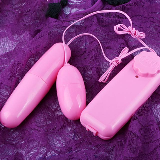 Trứng Rung Tình Yêu Trứng Trơn 2 Đầu Chế Độ  Massage Điểm Cực Mạnh