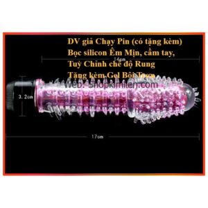 DV Giả Cao Cấp Bọc silicon êm mịn, Bọc silicon mềm mịn, cầm tay tiện lợi