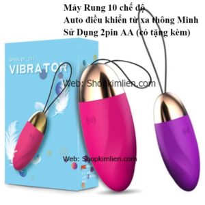Máy Rung 10 Chế Độ – Điều Khiển Từ Xa Thông Minh, Sử Dụng 2 Pin AA 131