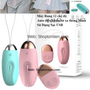 Máy Rung 12 Chế Độ – Điều Khiển Từ Xa Thông Minh – Sạc USB