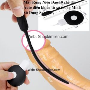 Máy Rung Niệu Đạo 10 Chế Độ – Điều Khiển Từ Xa, Sạc USB