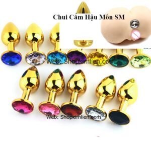 Chui Cắm Hậu Môn SM Cao Cấp – Thiết Kế Sang Trọng, Đính Đá Lấp Lánh - 162
