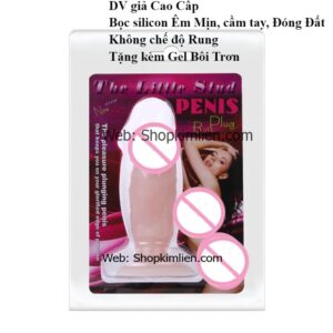 DV Giả Cao Cấp – Silicon Mềm Mịn, Không Rung, Kèm Gel Bôi Trơn