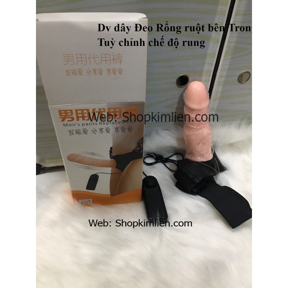 DV Dây Đeo Rỗng Ruột Bên Trong – Có Chức Năng Rung Tùy Chỉnh