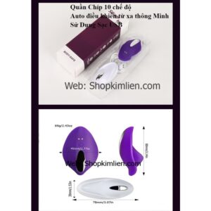 Quần Chip Rung 10 Chế Độ – Điều Khiển Từ Xa, Sạc USB