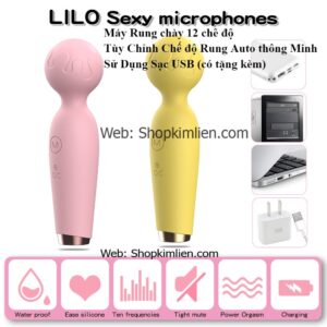 Chày LILO Micro 12 chê độ Tùy Chỉnh Chế độ Rung Auto thông Minh