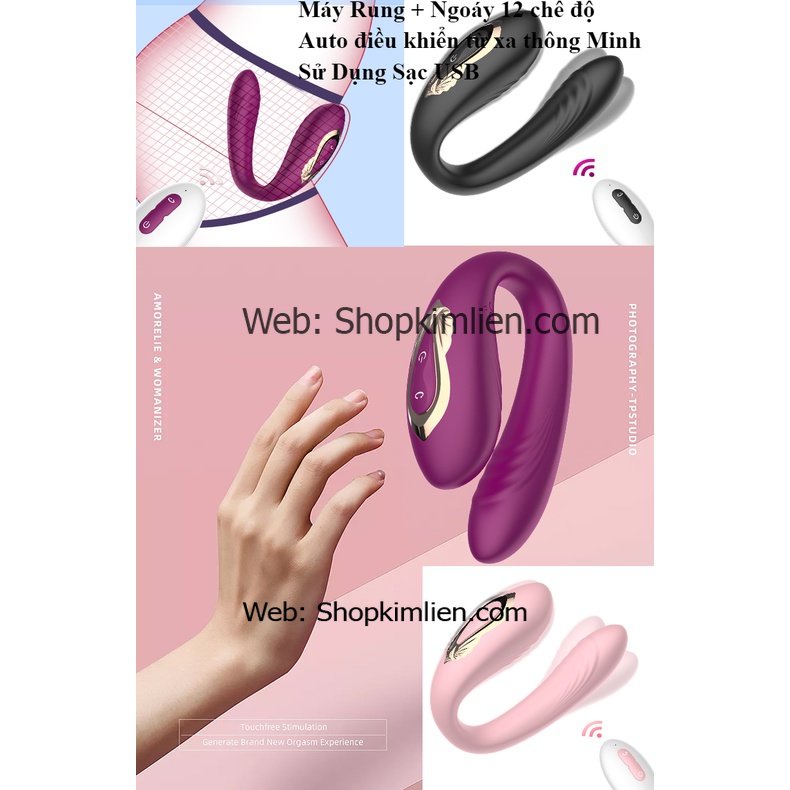 Máy massage điểm G rung ngoáy 2 đầu (TR88)