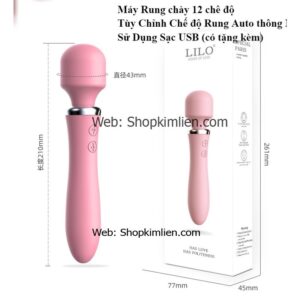 Chày Rung Chày 12 Chế Độ – Tùy Chỉnh Dễ Dàng, Sạc USB Tiện Lợi