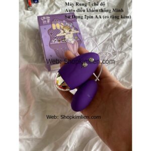 Trứng Rung 7 Chế Độ – Điều Khiển Tự Động, Dùng Pin AA