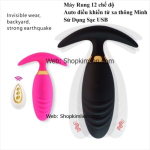 Trứng Rung Massage 12 Chế Độ – Điều Khiển Từ Xa Thông Minh, Sạc USB