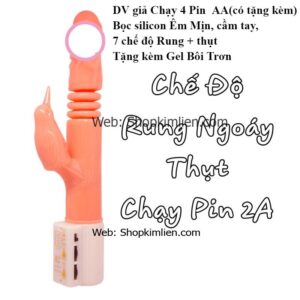 Dv Giả Rung Thụt Cao Cấp Sử Dụng 4 Pin aa