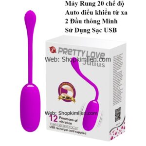 Máy Rung 20 Chế Độ – 2 Đầu Thông Minh – Sạc USB