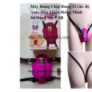Máy Rung Chip Rung 12 Chế Độ – Auto Điều Khiển Thông Minh, Sạc USB