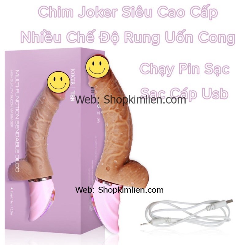 Chim Joker Siêu Cao Cấp, 10 chế Độ Rung + ngoáy