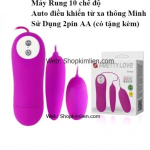 Máy Rung Trứng 10 Chế Độ – Điều Khiển Từ Xa Thông Minh (151)