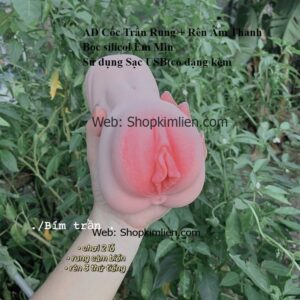 ÂĐ Giả Cốc Trần Rung & Rên Âm Thanh – Silicon Cao Cấp, Sạc USB