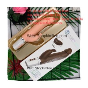  DV Giả Cầm Tay – 10 Chế Độ Rung, Sạc USB, Silicon Mềm Mịn