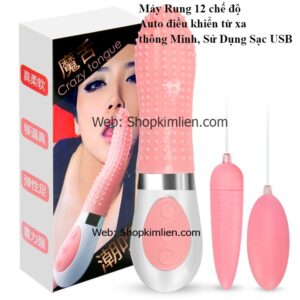 Máy Rung Crazy Tongue – 12 Chế Độ Rung