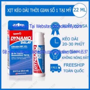 chai xịt dynamo delay chống xuất tinh sớm kéo dài thời gian cho nam