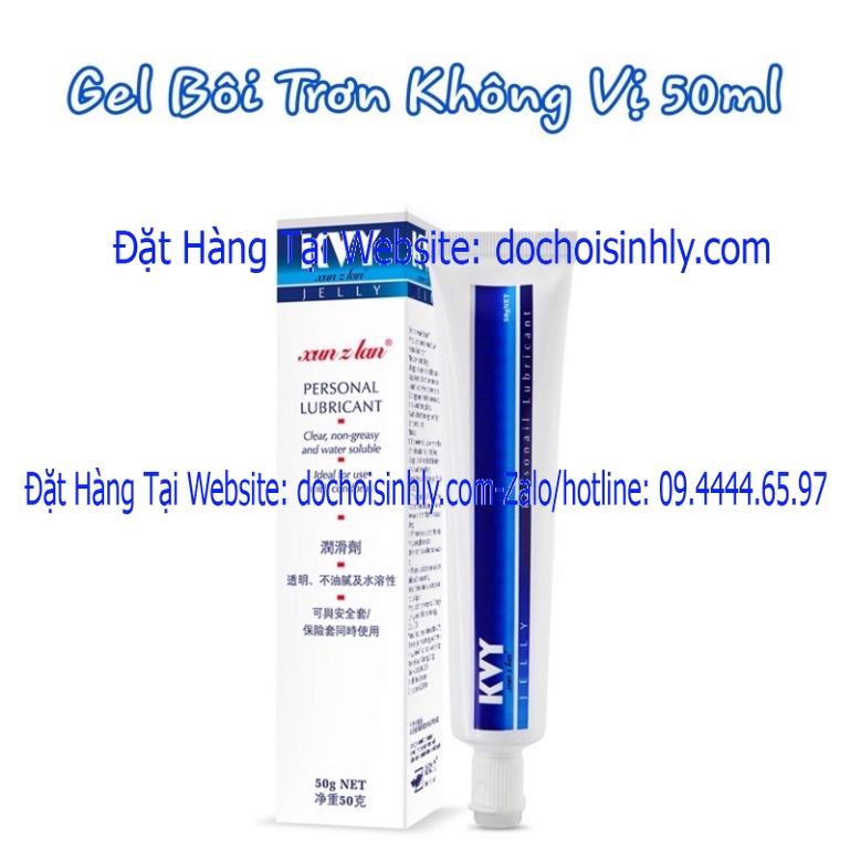 gel.bôi.trơn siêu.cao.cấp không.vị & có.vịgel ky 50ml