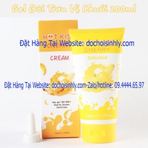 gel.bôi.trơn siêu.cao.cấp không.vị & có.vịchuối 200ml