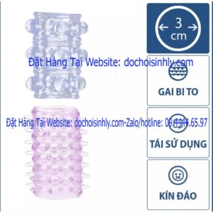 có sẵn bao cao su gai bi dùng nhiều lầncombo2c giữa