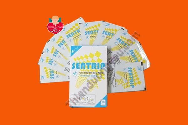 Tem Ngậm Sentrip 20 mg Từ Hàn Quốc (hộp 10 Tem)– Chỉ Ngậm Là CỨNG LÂU MẠNH MẼ hơn