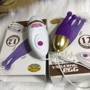 TRỨNG RUNG TÌNH YÊU VIBRATING EGG 12 CHẾ ĐỘ RUNG MASSAGE CỰC MẠNH