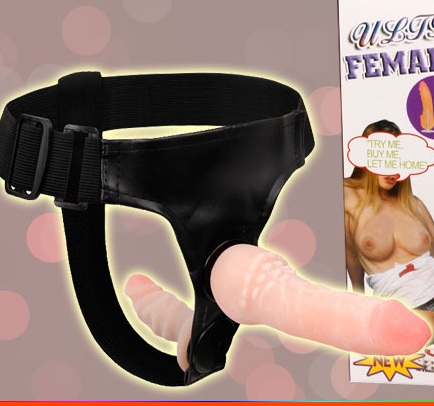 Dương Vật Giả 2 Đầu có dây Đeo Cao CẤp Chính Hãng