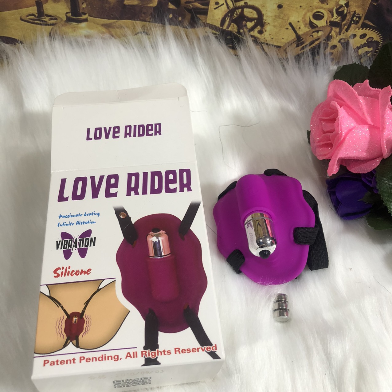 Quần chíp rung kích thích điểm g Love Rider có Dây Đeo Chính Hãng